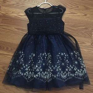 Navy Blue dress size 6 girls